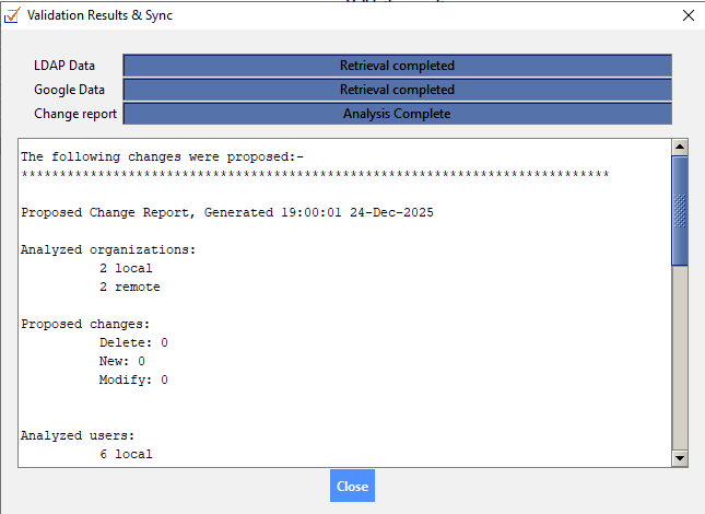 GCDS Simulation Results