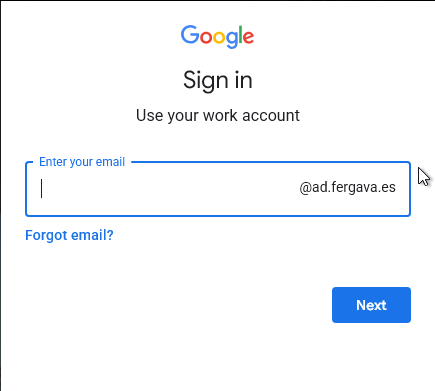 Windows Login Screen with Google